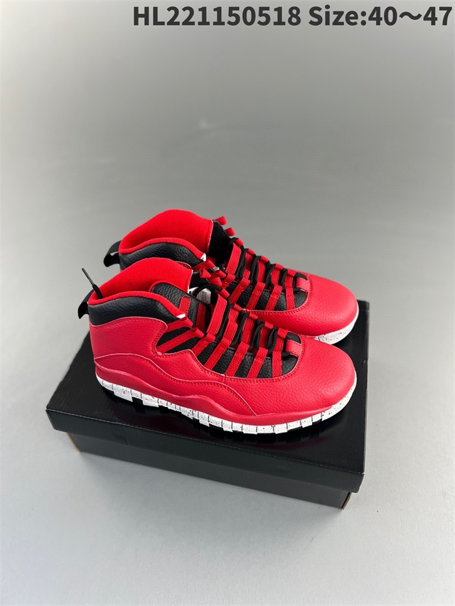 men air jordan 10 shoes 2023-5-28-009